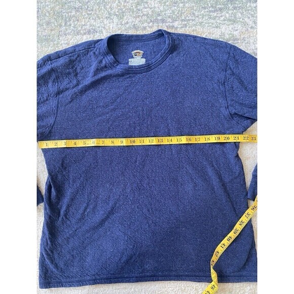 Duofold Wool Blend RN15763 Thermal Shirt Sz XL Blue - Picture 3 of 7